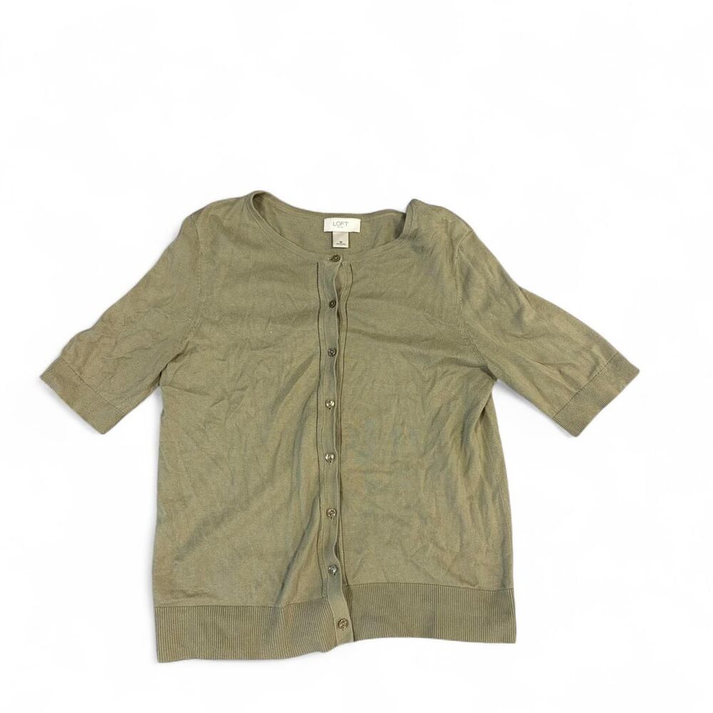 Loft Women's Green and Khaki Blouse